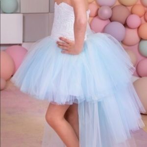 Kingdom Boutique girl’s hi low dress